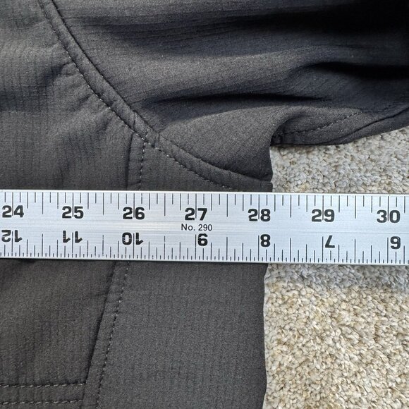 Carhartt Jacket Mens XXL Black Softshell Lined Water Wind Resistant Pockets J250 - Picture 8 of 10